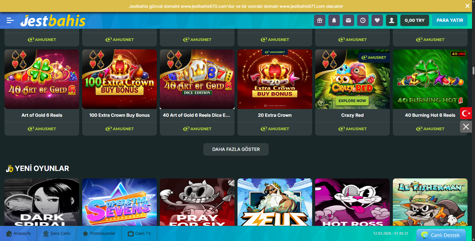 Jestbahis Slot